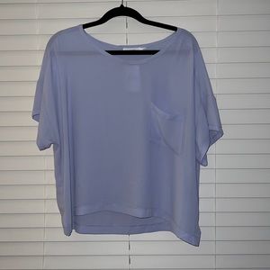 Lush Lilac Box Cropped Top | Size L